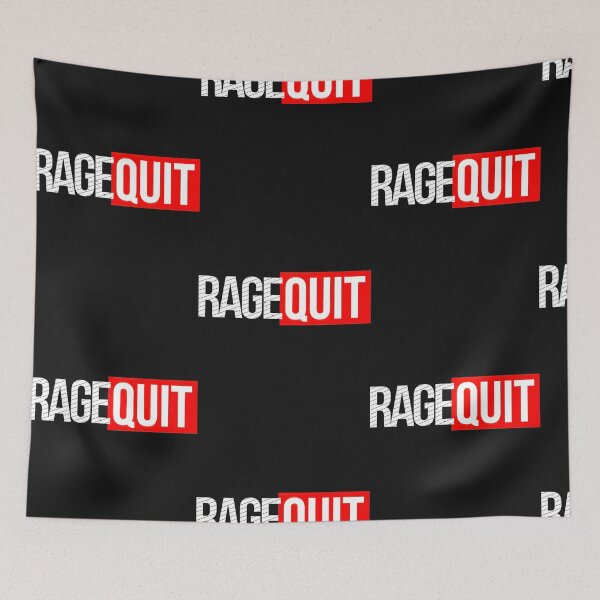Item preview, Rage Quit Mode On - Funny Gamer & Gaming Life Design designed and sold by lucemerlettau.