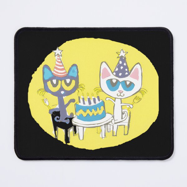 Item preview, Groovy Cat Birthday Party with Cake & Friends designed and sold by olympianies.
