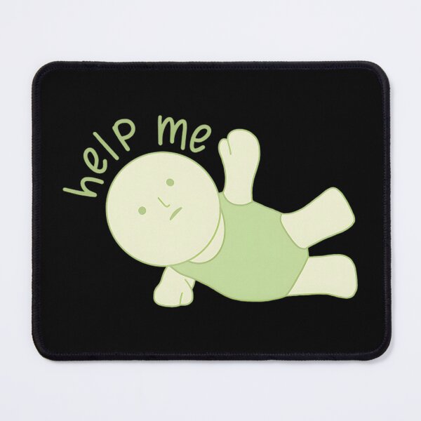 Item preview, Help Me! Funny Yoga Exercise Character Pose designed and sold by olympianies.