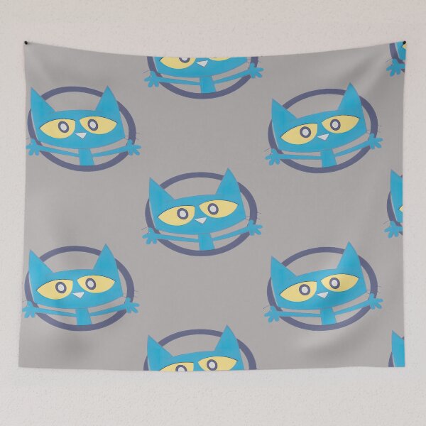 Item preview, Friendly Blue Feline Character Design designed and sold by olympianies.