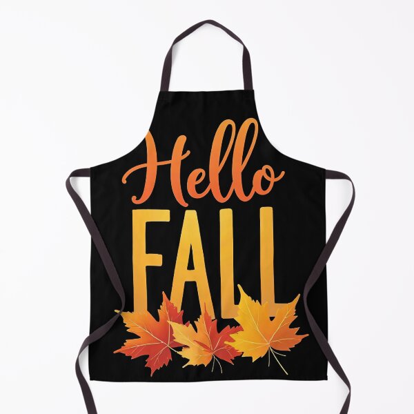 Item preview, Hello Fall Autumn Leaves Seasonal Greeting Cozy Warm Colors Nature Inspired Typography Artwork Decorative Seasonal Poster Autumn Illustration designed and sold by Mimoshi ⭐⭐⭐⭐⭐.