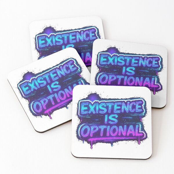 Item preview, Existence is Optional designed and sold by Thre3Work.