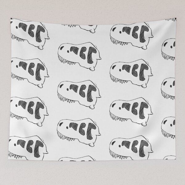 Item preview, Dino skull transparent filled designed and sold by BunnieBels.