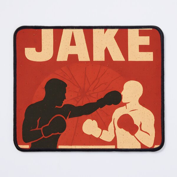 Item preview, TEAM JAKE – Vintage Boxing Poster Design designed and sold by BRAINROTWEAR.