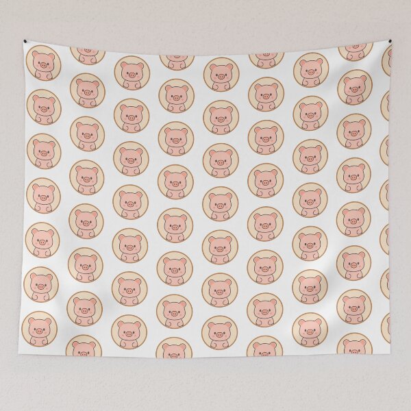 Aperçu de l'œuvre Cochon Kawaii créée et vendue par SD-Din.