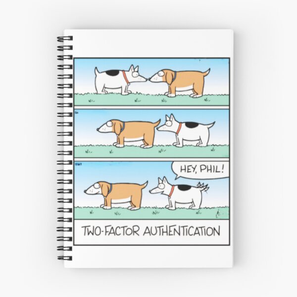 Item preview, Funny Dog Two-Factor Authentication T-Shirt - Perfect Gift for Tech Lovers & Dog Owners designed and sold by Colorful-Garden.