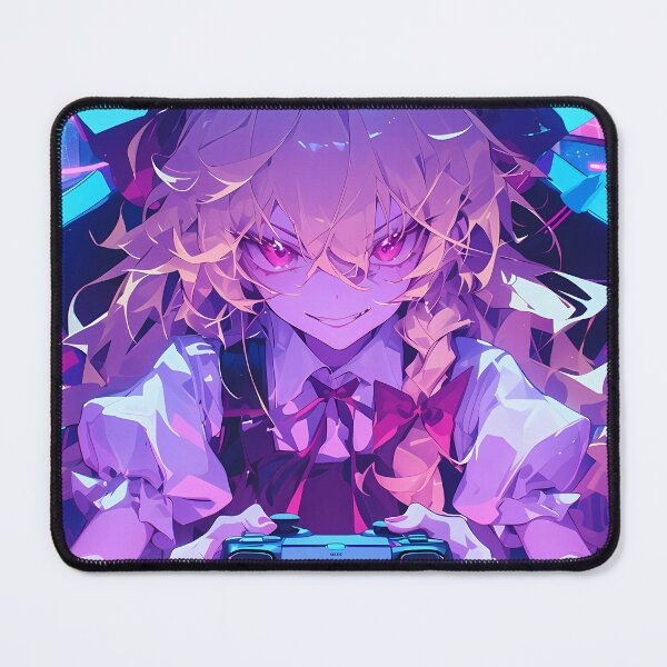 Item preview,  Marisa Kirisame Touhou Wild Neon Gamer Room Mischievous Vibe designed and sold by HumbertoValveno.