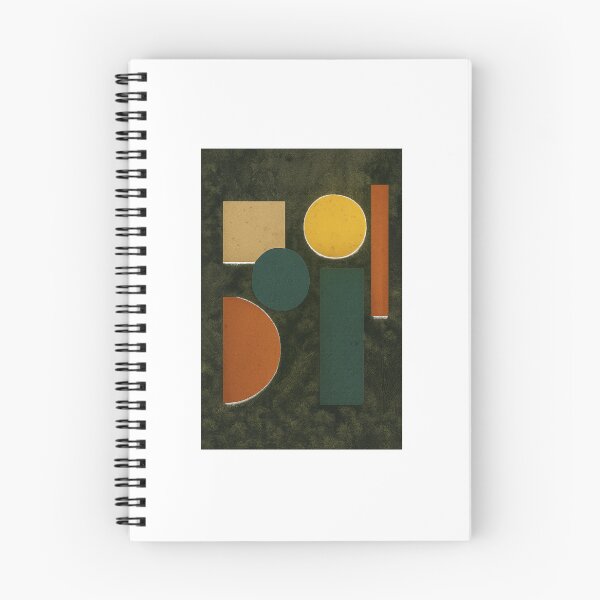 Item preview, Goblincore Bauhaus Art Print | Geometric Forest & Moss Wall Decor designed and sold by Custom-Arts-AI.