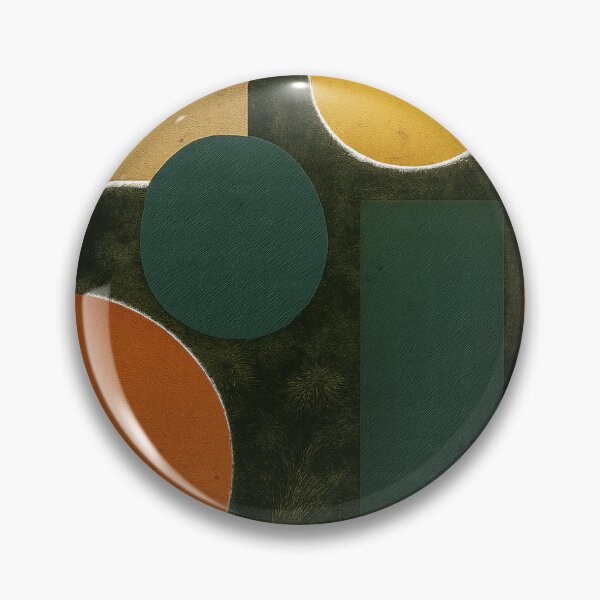 Item preview, Goblincore Bauhaus Art Print | Geometric Forest & Moss Wall Decor designed and sold by Custom-Arts-AI.