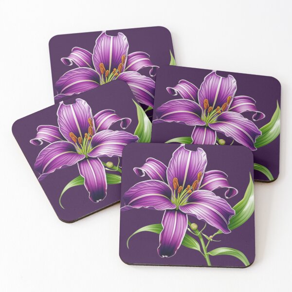 Item preview, Striking Purple Lily designed and sold by BYnomi.