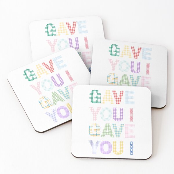 Item preview, gave you i gave you i fabric text designed and sold by takeruthtothelakes.