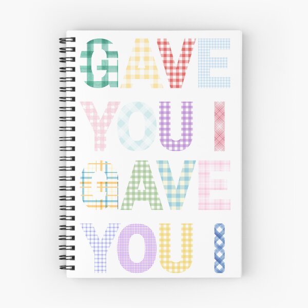 Item preview, gave you i gave you i fabric text designed and sold by takeruthtothelakes.