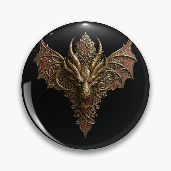 Item preview, Royal Gothic Dragon Head Art Print for Apparel and Wall Decor, Celtic Knot Wall Art, Norse Mythology sweetshirt Print designed and sold by TheGaliyaStudio.