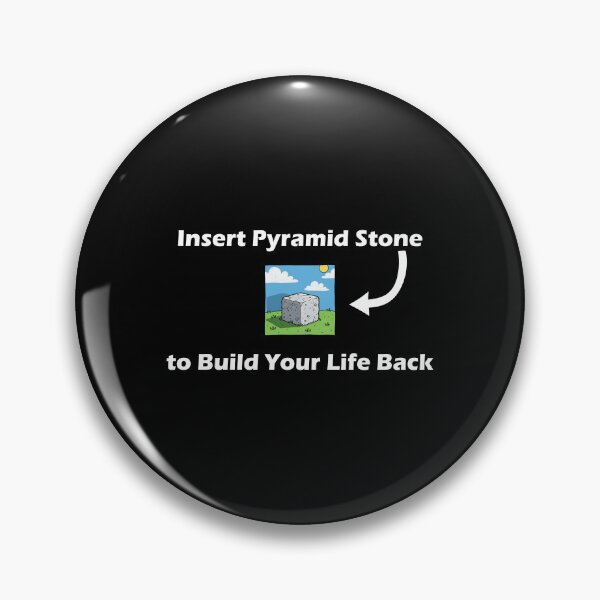 Item preview, Insert Pyramid Stone to Build Your Life Back – Ancient Egypt Gamer Design designed and sold by Egypt Karoft Tours.