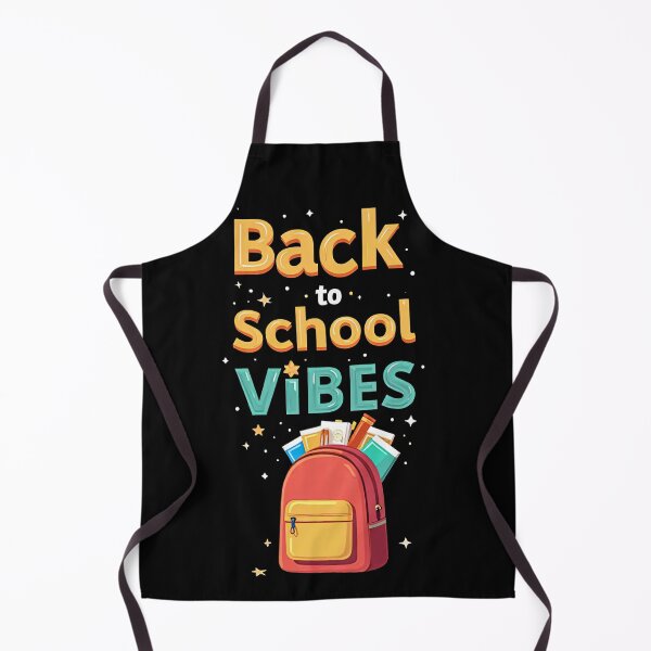 Item preview, Back to School Vibes Illustration with Colorful Backpack Books Stationery Stars Positive Learning Motivation Education Artwork Design designed and sold by Mimoshi ⭐⭐⭐⭐⭐.