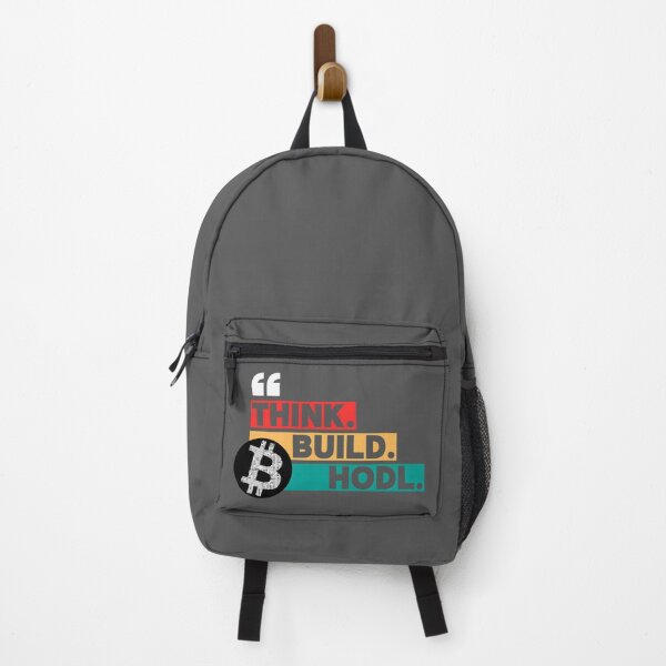 Item preview, Think. Build. Hodl. | Bitcoin Motivation Art designed and sold by Stay Orange!.
