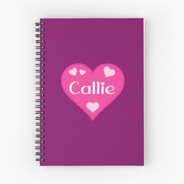 Item preview, Callie Name Pink Heart  designed and sold by Jeallan Designs.