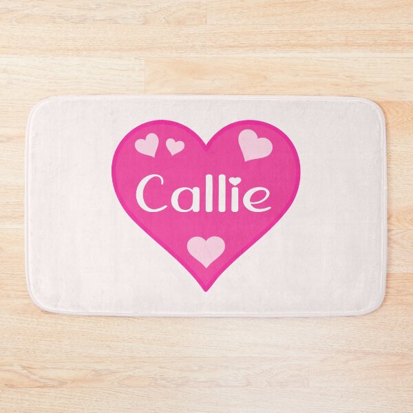 Item preview, Callie Name Pink Heart  designed and sold by Jeallan Designs.