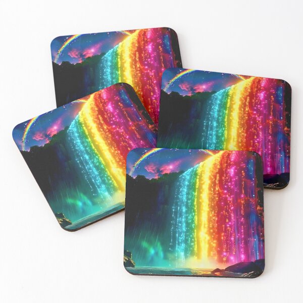 Item preview, Colorful rainbow waterfall designed and sold by Joshuasanga76a.