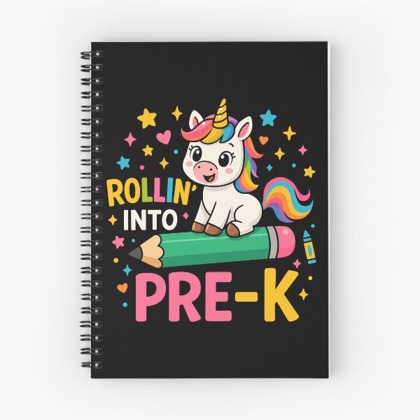 Item preview, Rolling Into Pre-k Cute Unicorn Back To School designed and sold by Dominikcernk.
