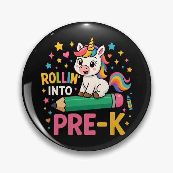 Item preview, Rolling Into Pre-k Cute Unicorn Back To School designed and sold by Dominikcernk.