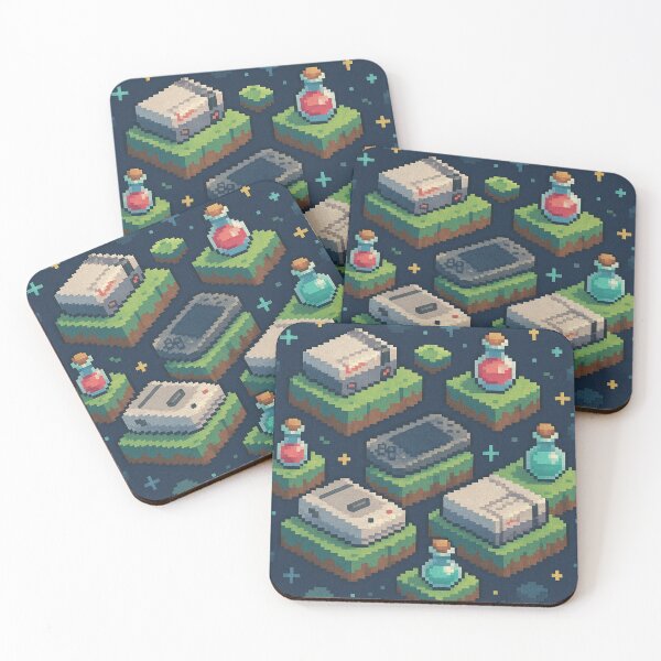 Item preview, Pixel Art Retro Consoles and Magic Potions designed and sold by Zenvo.