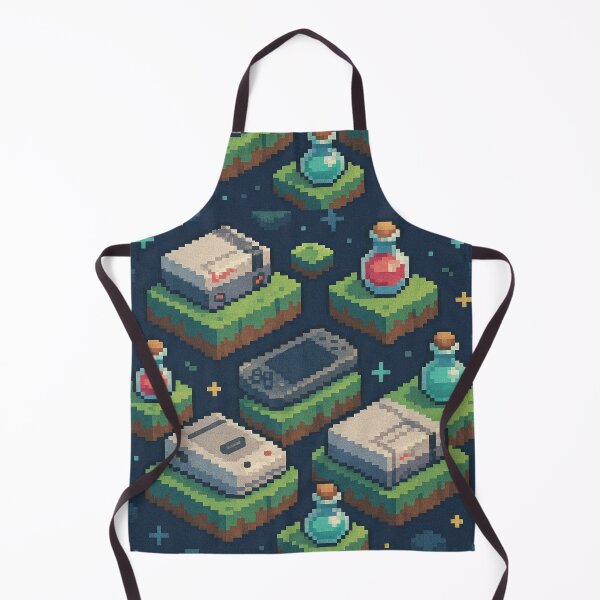 Item preview, Pixel Art Retro Consoles and Magic Potions designed and sold by Zenvo.