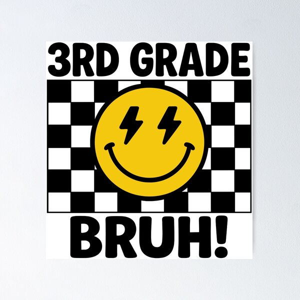 Item preview, Third Grade Bruh Back to School Boys Girls 3rd Grade designed and sold by Dominikcernk.