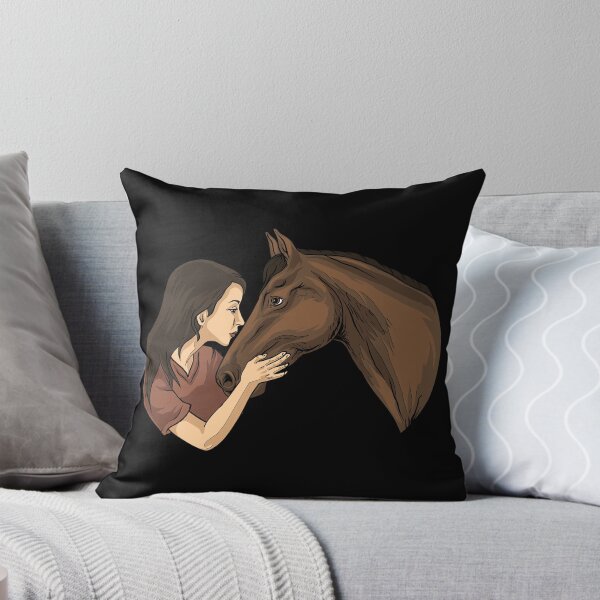 Item preview, Girl Kissing A Horse - Horse Riding Horse Riding designed and sold by anziehend.