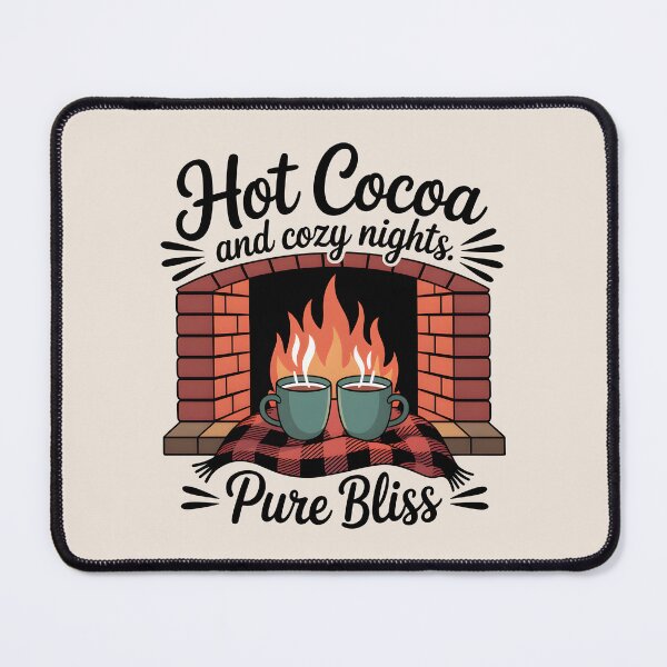 Item preview, Hot Cocoa and Cozy Nights – Winter Bliss designed and sold by Jollys-ArtShop.