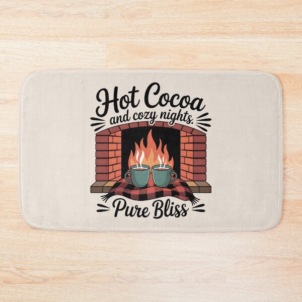 Item preview, Hot Cocoa and Cozy Nights – Winter Bliss designed and sold by Jollys-ArtShop.