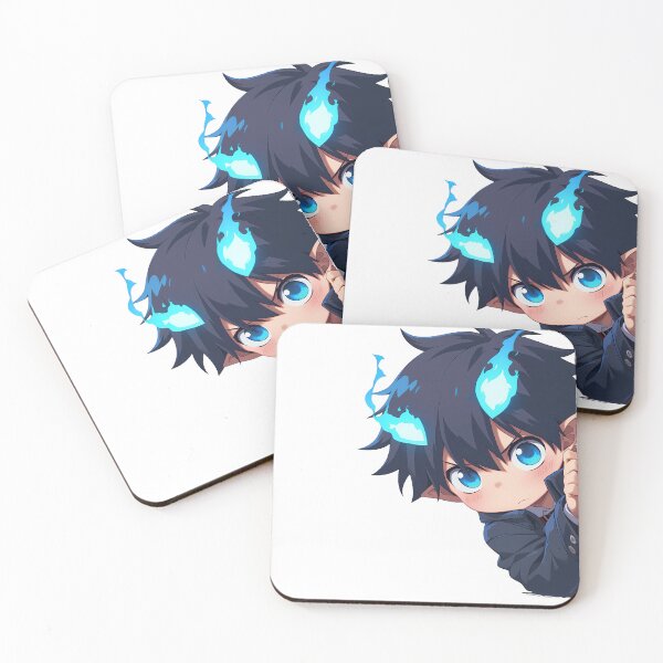 Item preview, Rin Okumura Blue Exorcist Chibi Kawaii Peeker Anime designed and sold by HumbertoValveno.