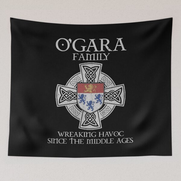 Item preview, O’Gara Family Crest – Medieval Heritage Emblem for Ancestry Lovers & Vintage Style Fans designed and sold by 9X FR.