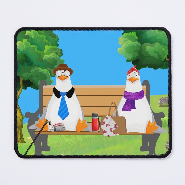 Item preview, Old seagulls on a bench designed and sold by moll2025.