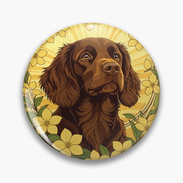 Item preview, Swamp Poodle And Yellow Jasmine Flowers designed and sold by taiche.