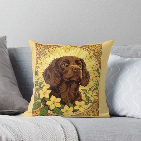 Item preview, Swamp Poodle And Yellow Jasmine Flowers designed and sold by taiche.