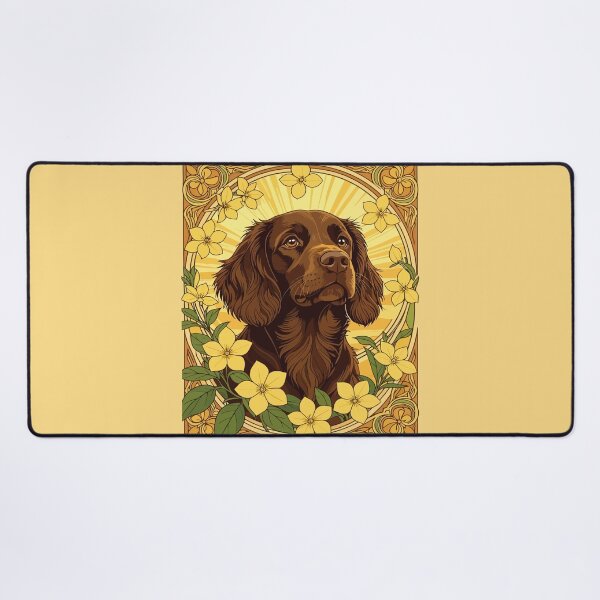 Item preview, Swamp Poodle And Yellow Jasmine Flowers designed and sold by taiche.