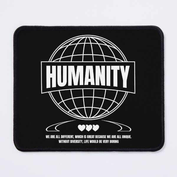 Item preview, HUMANITY Hoodie – Diversity & Unity Streetwear designed and sold by Lacerta-Design.