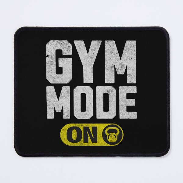 Item preview, Gym Mode On Graphic Tee – Motivational Fitness Workout Shirt designed and sold by Lacerta-Design.