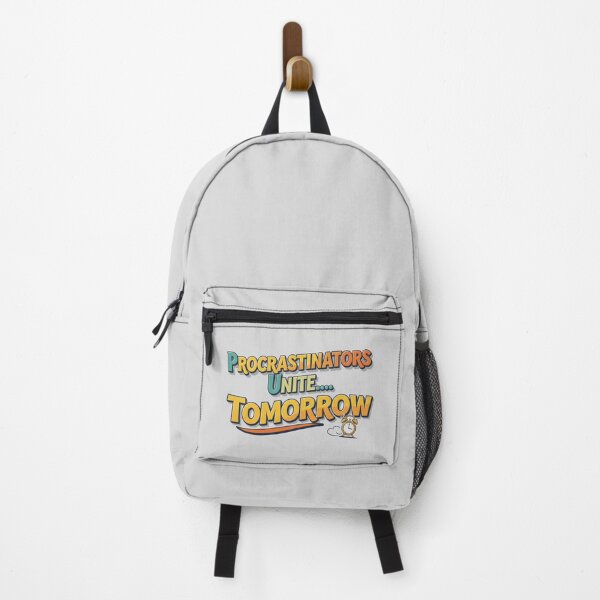 Item preview, Procrastinators Unite Tomorrow – Funny Typography designed and sold by henamy.