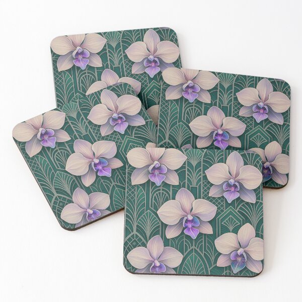 Item preview, Orchid Deco Elegance designed and sold by Kaleidoscope Print.