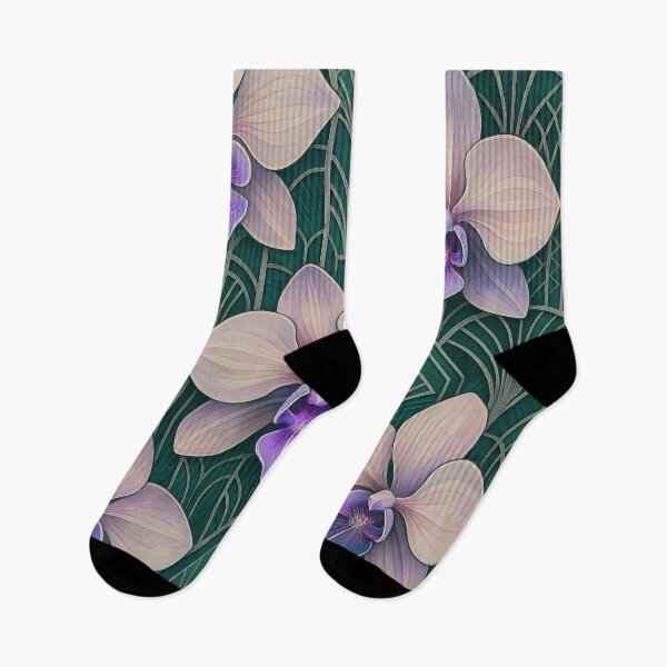 Item preview, Orchid Deco Elegance designed and sold by Kaleidoscope Print.