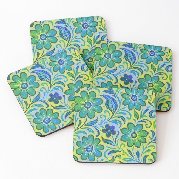Item preview, Dance of the Blue Flowers designed and sold by Sigtrix.