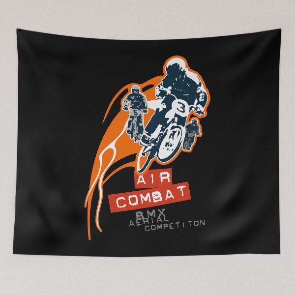 Item preview, Air Combat BMX Aerial Competition Extreme Rider Design designed and sold by artworkathome.