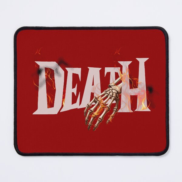 Item preview, Death Graphic Tee – Flame Skeleton Streetwear Shirt designed and sold by Lacerta-Design.