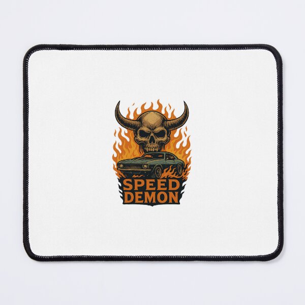 Item preview, Speed Demon with vintage car and skull designed and sold by ClassicDesign65.