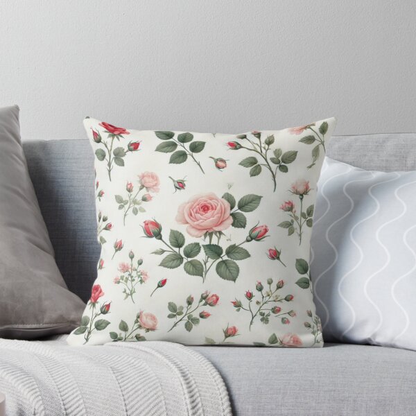 Item preview, Vintage Rose Floral Pattern – Elegant Botanical Design designed and sold by KanvasGifts.