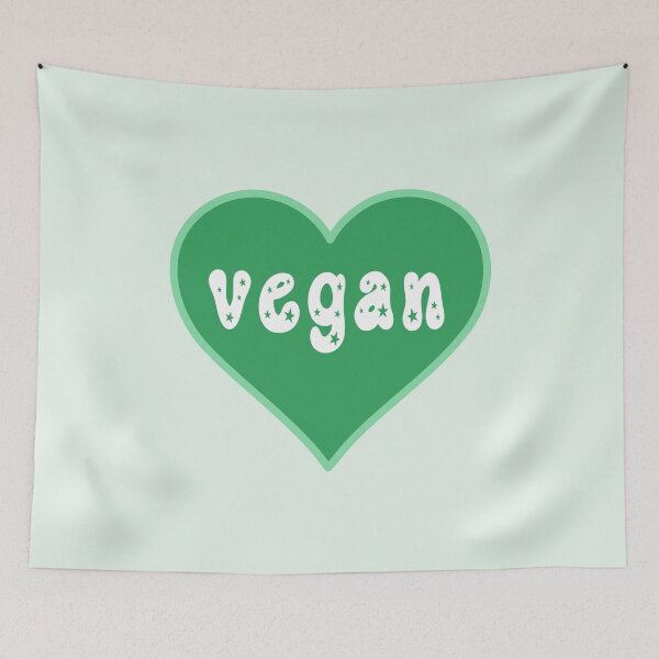 Item preview, Vegan, Green Heart designed and sold by Jeallan Designs.