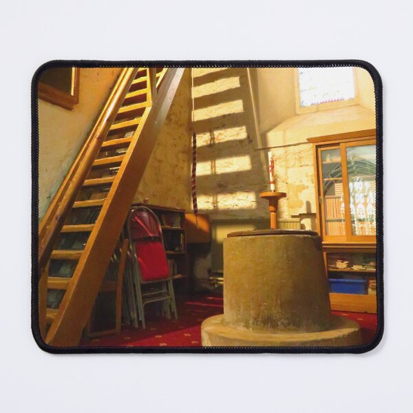 Item preview, Stairs & Font, All Saints, Market Weighton, Yorkshire designed and sold by wiggyofipswich.