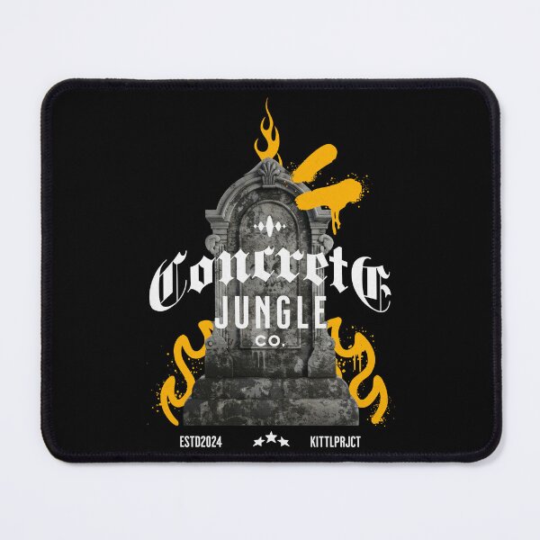 Item preview, Concrete Jungle Graphic Tee – Gothic Streetwear Shirt designed and sold by Lacerta-Design.